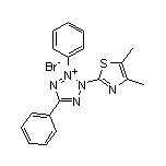 2-(4,5-二甲基-2-噻唑基)-3,5-二苯基-2H-四唑-3-鎓盐溴化物