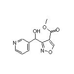 3-[羟基(3-吡啶基)甲基]异噁唑-4-甲酸甲酯