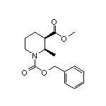 (2R,3R)-N-Cbz-2-甲基哌啶-3-甲酸甲酯