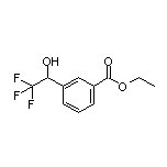 3-(1-羟基-2,2,2-三氟乙基)苯甲酸乙酯