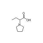 2-(1-吡咯烷基)丁酸