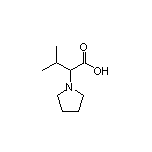 2-(1-吡咯烷基)-3-甲基丁酸