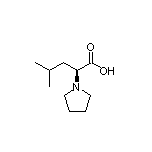 (S)-2-(1-吡咯烷基)-4-甲基戊酸