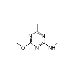 2-甲氧基-4-甲基-6-(甲氨基)-1,3,5-三嗪