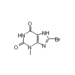 3-甲基-8-溴黄嘌呤