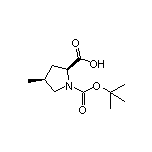 (4S)-1-Boc-4-甲基-L-脯氨酸