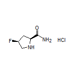 (2S,4S)-4-氟吡咯烷-2-甲酰胺盐酸盐