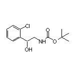 1-(2-氯苯基)-2-(Boc-氨基)乙醇