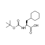 (S)-2-(Boc-氨基)-3-环己基丙酸