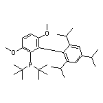 二叔丁基(2’,4’,6’-三异丙基-3,6-二甲氧基联苯-2-基)膦