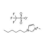 1-己基-3-甲基-3-咪唑鎓三氟甲磺酸盐
