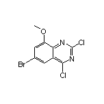 2,4-二氯-6-溴-8-甲氧基喹唑啉