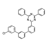 2-[3’’-氯-[1,1’:3’,1’’-三联苯]-3-基]-4,6-二苯基-1,3,5-三嗪