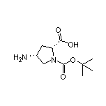 (2R,4R)-1-Boc-4-氨基吡咯烷-2-甲酸