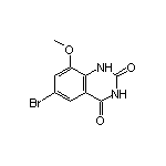 6-溴-8-甲氧基喹唑啉-2,4(1H,3H)-二酮