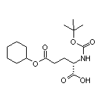 N-Boc-L-谷氨酸-5-环己基酯