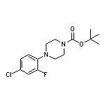 1-Boc-4-(2-氟-4-氯苯基)哌嗪