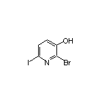 2-溴-3-羟基-6-碘吡啶