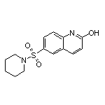 2-羟基-6-(1-哌啶基磺酰基)喹啉