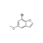 5-甲氧基-7-溴苯并呋喃