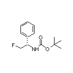 (S)-N-Boc-1-苯基-2-氟乙胺