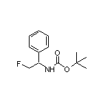 N-Boc-1-苯基-2-氟乙胺