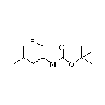 N-Boc-1-氟-4-甲基-2-戊胺