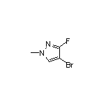1-甲基-3-氟-4-溴吡唑