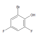 2-溴-4,6-二氟苯酚