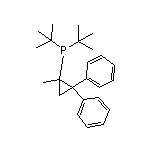 二叔丁基(1-甲基-2,2-二苯基环丙基)膦