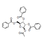 (2R,3S,4S,5S)-二苯甲酸[2-乙酰氧基-5-[(苯甲酰基氧基)甲基]四氢呋喃-3,4-二基]酯