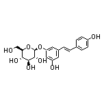 (2S,3R,4S,5S,6R)-2-[3-羟基-5-[(E)-4-羟基苯乙烯基]苯氧基]-6-(羟基甲基)四氢-2H-吡喃-3,4,5-三醇