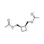 顺式-环丁烷-1,2-二基二(亚甲基)二乙酸酯