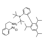 氯[2-(二叔丁基膦基)-2’,4’,6’-三异丙基-1,1’-联苯基][2-(2-氨基乙基)苯基)]钯(II)