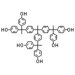 4,4’,4’’,4’’’,4’’’’,4’’’’’-[[乙烷-1,1,1-三基三(苯-4,1-二基)]三(乙烷-1,1,1-三基)]六苯酚