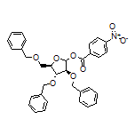2,3,5-三-O-苄基-1,O-(4-硝基苯甲酰基)-D-阿拉伯呋喃糖