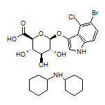 (5-溴-4-氯-3-吲哚基)-β-D-葡糖苷酸二环己铵盐