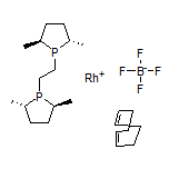 1,2-双[(2S,5S)-2,5-二甲基磷杂环戊基]乙烷(1,5-环辛二烯)四氟硼酸铑(I)