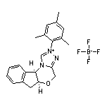 (5aS,10bR)-2-均三甲苯基-4,5a,6,10b-四氢茚并[2,1-b][1,2,4]三唑[4,3-d][1,4]噁嗪-2-鎓四氟硼酸盐