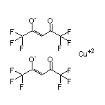 双(1,1,1,5,5,5-六氟-4-氧代-2-戊烯-2-酸)铜(II) 