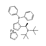 (R)-(-)-1-[(S)-2-二苯基磷二茂铁乙基二叔丁基膦