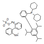 甲磺酸(2-二环己基膦基-2’,4’,6’-三-异丙基-1,1’-联苯基)(2’-氨基-1,1’-联苯-2-基)钯(II)