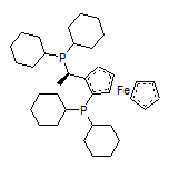 -1-[(R)-2-( 二环己基膦基)二茂铁基]乙基二环己基膦