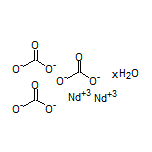 碳酸钕(III)x水合物