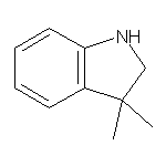 3,3-dimethyl-2,3-dihydro-1H-indole