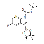 1-Boc-5-氟-7-氮杂吲哚-3-硼酸频哪醇酯