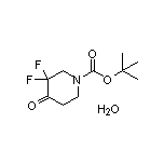 1-Boc-3,3-二氟哌啶-4-酮水合物