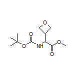 2-(Boc-氨基)-2-(3-氧杂环丁基)乙酸甲酯
