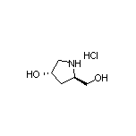 (3S,5R)-5-(羟甲基)吡咯烷-3-醇盐酸盐