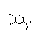 6-氯-5-氟吡啶-3-硼酸